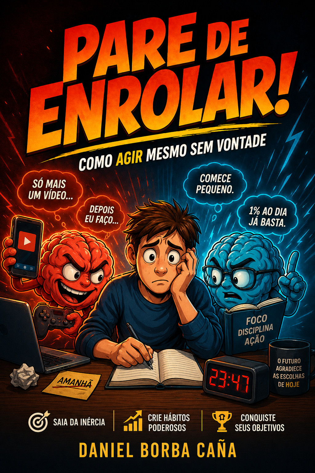 Capa — Pare de Enrolar!